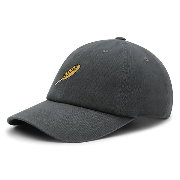 Corndog Premium Dad Hat Embroidered Baseball Cap Foodie