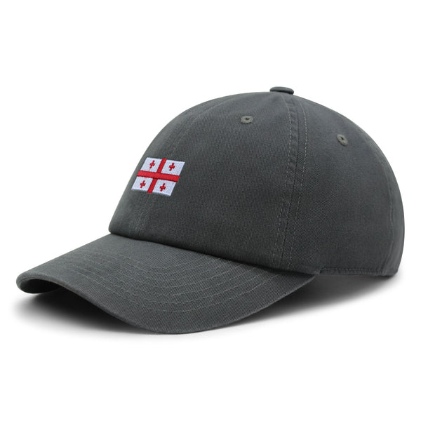 Georgia Flag Premium Dad Hat Embroidered Cotton Baseball Cap Country Flag Series