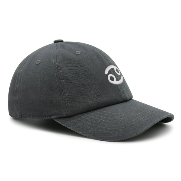 Cancer Premium Dad Hat Embroidered Cotton Baseball Cap Zodiac Symbol