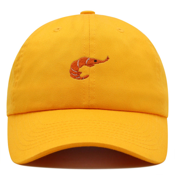 Shrimp Premium Dad Hat Embroidered Baseball Cap Fishing Foodie Ocean