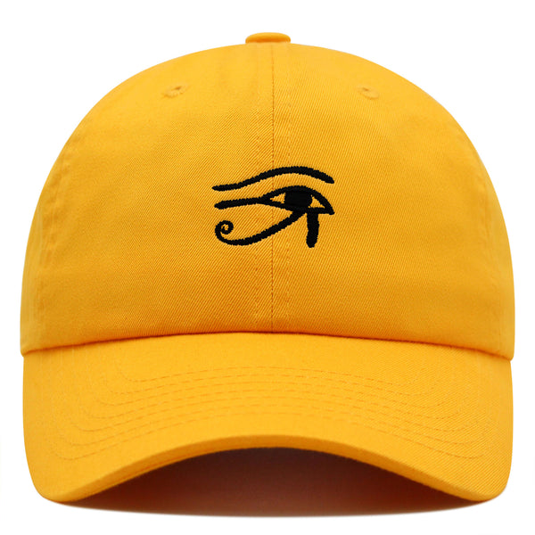 Eye of Horus Premium Dad Hat Embroidered Baseball Cap Eyes Vision