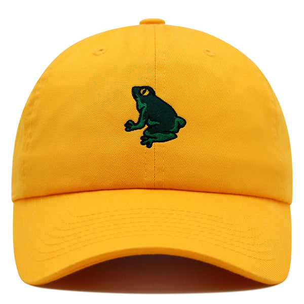 Frog Premium Dad Hat Embroidered Baseball Cap Pond