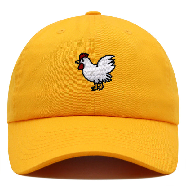 Chicken Premium Dad Hat Embroidered Baseball Cap Chick Fried