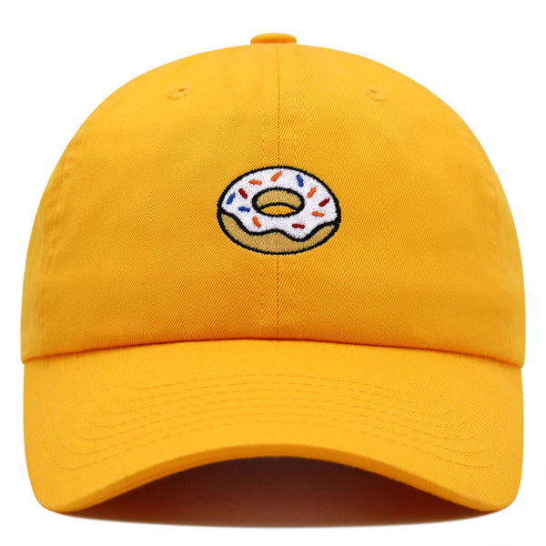 Donut Premium Dad Hat Embroidered Baseball Cap Doughtnut Snack