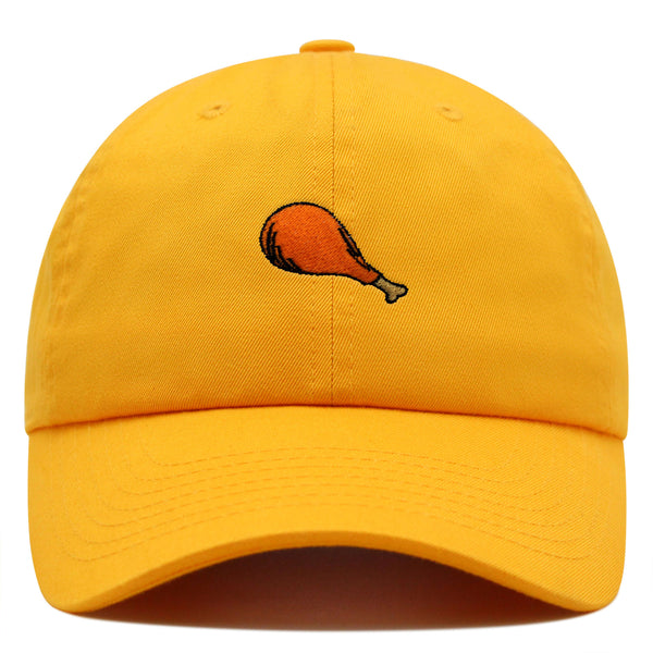 Chicken Leg Premium Dad Hat Embroidered Baseball Cap Foodie