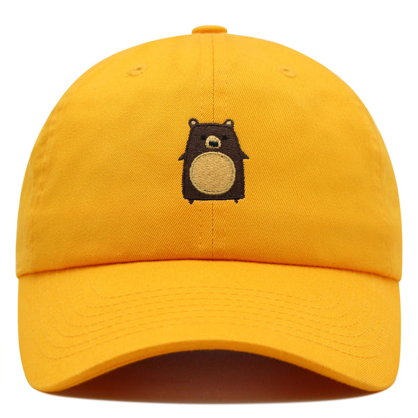 Bear Premium Dad Hat Embroidered Baseball Cap Big Scary