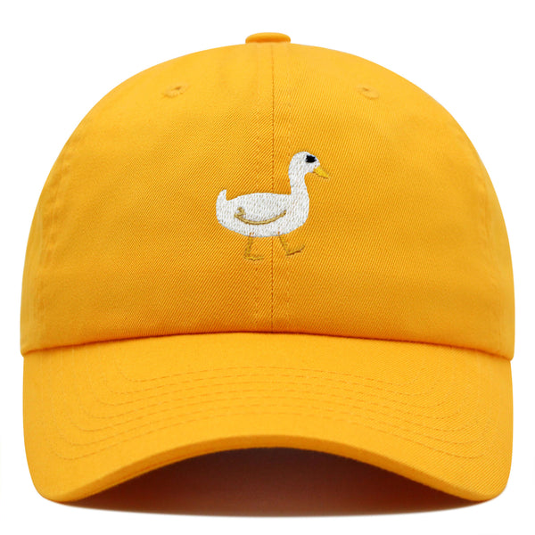 Duck Premium Dad Hat Embroidered Baseball Cap Bird Lake