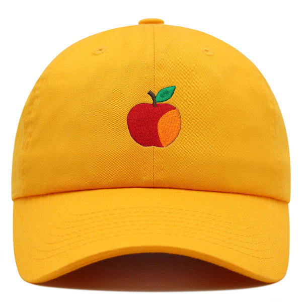 Apple Premium Dad Hat Embroidered Baseball Cap Fruit