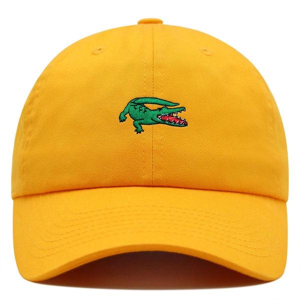 Crocodile Premium Dad Hat Embroidered Baseball Cap Alligator Jungle