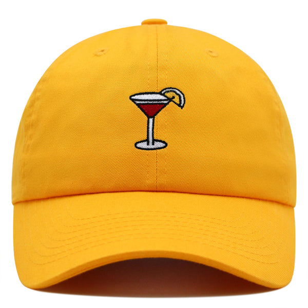 Jackrose Cocktail Premium Dad Hat Embroidered Baseball Cap Bar Party