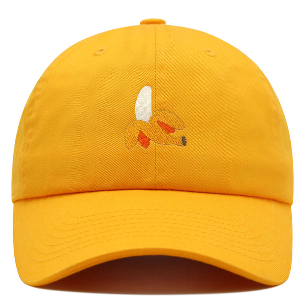 Banana Premium Dad Hat Embroidered Baseball Cap Fruit