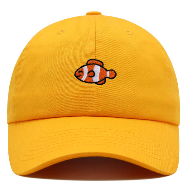 Clownfish Premium Dad Hat Embroidered Baseball Cap Fish Aquarium Fishing