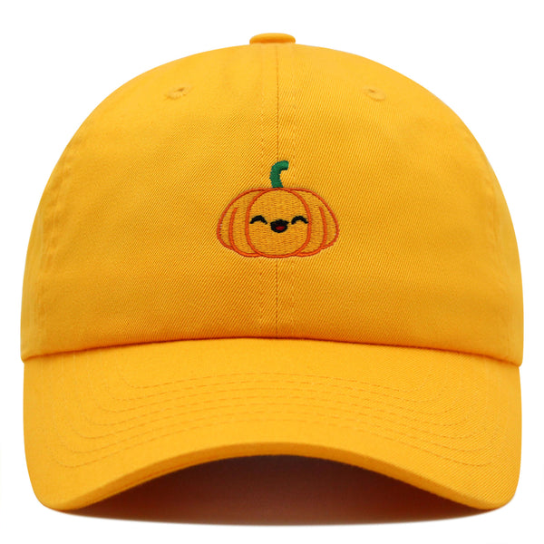 Pumpkin Premium Dad Hat Embroidered Baseball Cap Halloween Jack