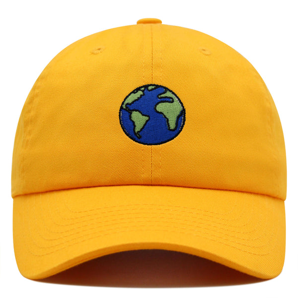 Earth Premium Dad Hat Embroidered Baseball Cap Environment