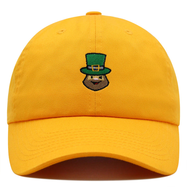 Leprechaun Premium Dad Hat Embroidered Baseball Cap Irish England St Pauls Day