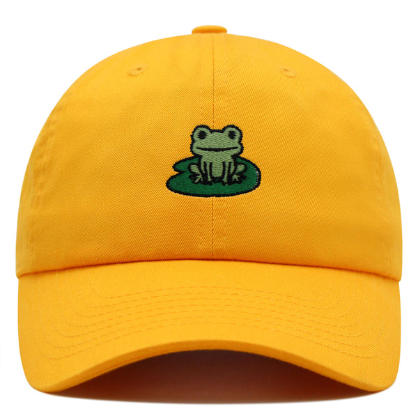 Frog Premium Dad Hat Embroidered Baseball Cap Frog Pond Frog