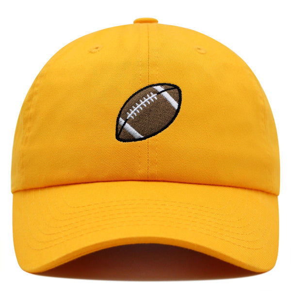 Football Premium Dad Hat Embroidered Baseball Cap Rugby Sports Fan