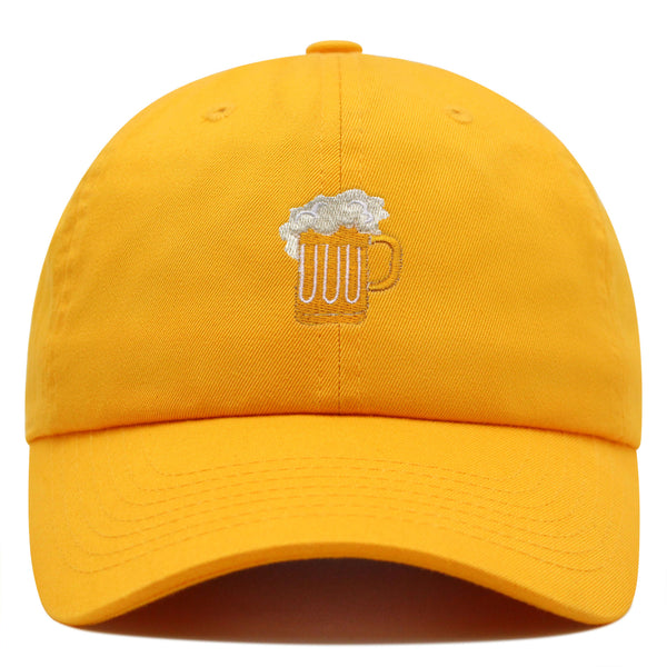 Beer Mug Premium Dad Hat Embroidered Baseball Cap Party