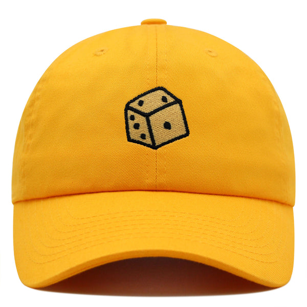 Dice Premium Dad Hat Embroidered Baseball Cap Cute Board Game