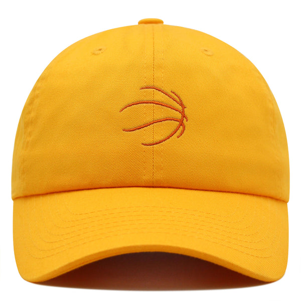 Basketball Silhouette Premium Dad Hat Embroidered Baseball Cap Sports Ball