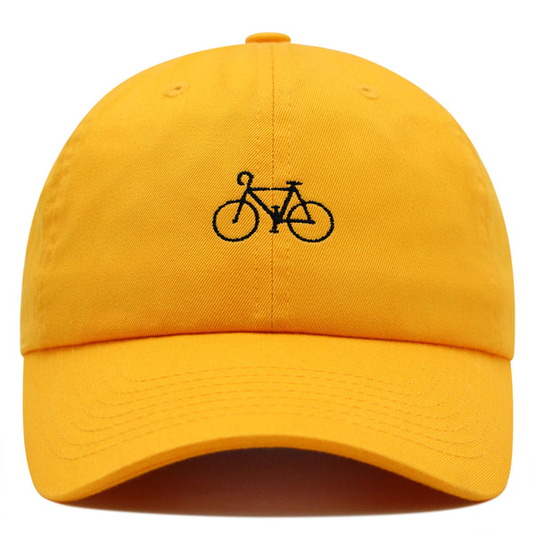 Bicycle Premium Dad Hat Embroidered Baseball Cap Road Bike