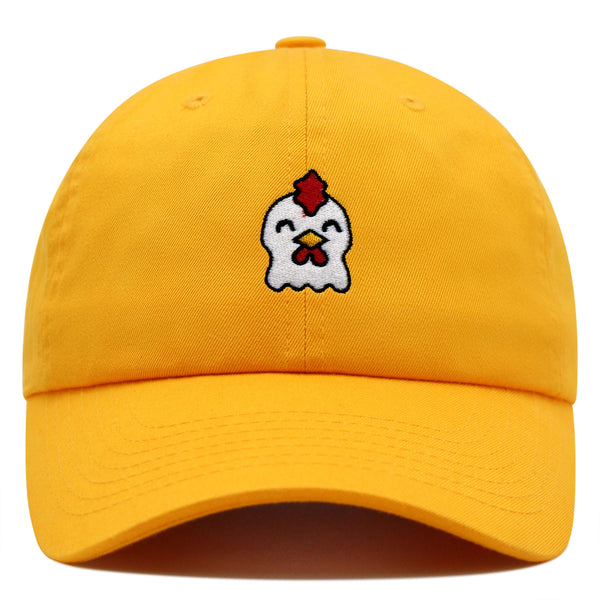 Chicken Premium Dad Hat Embroidered Baseball Cap Hen Chick