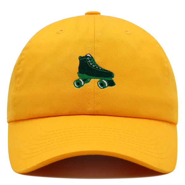 Roller skate Premium Dad Hat Embroidered Baseball Cap Outdoor Wheel