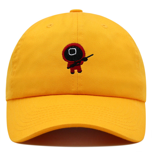 Squidman Premium Dad Hat Embroidered Baseball Cap Game Death