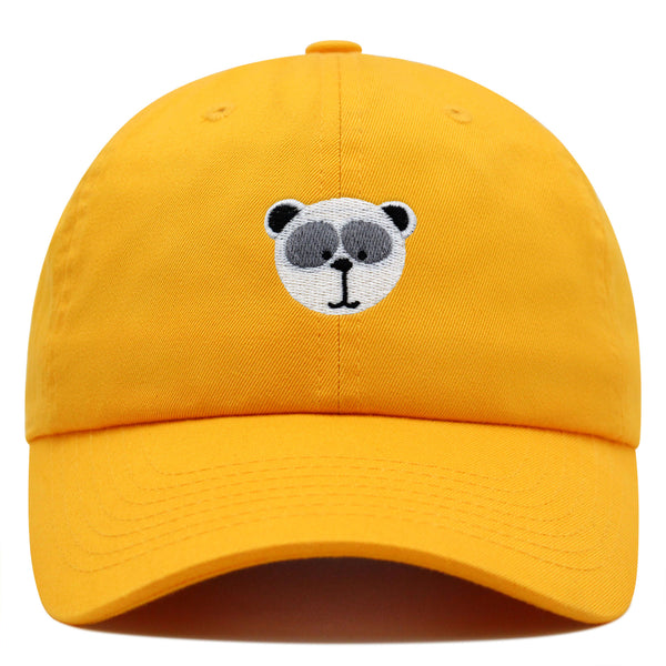 Panda Premium Dad Hat Embroidered Baseball Cap Zoo Animal