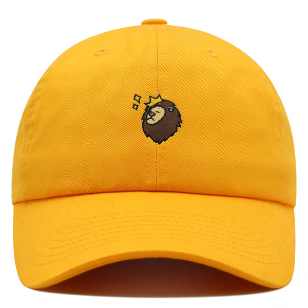 Lion Premium Dad Hat Embroidered Baseball Cap Zoo King