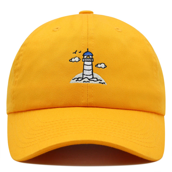 Light house Premium Dad Hat Embroidered Baseball Cap Seawall