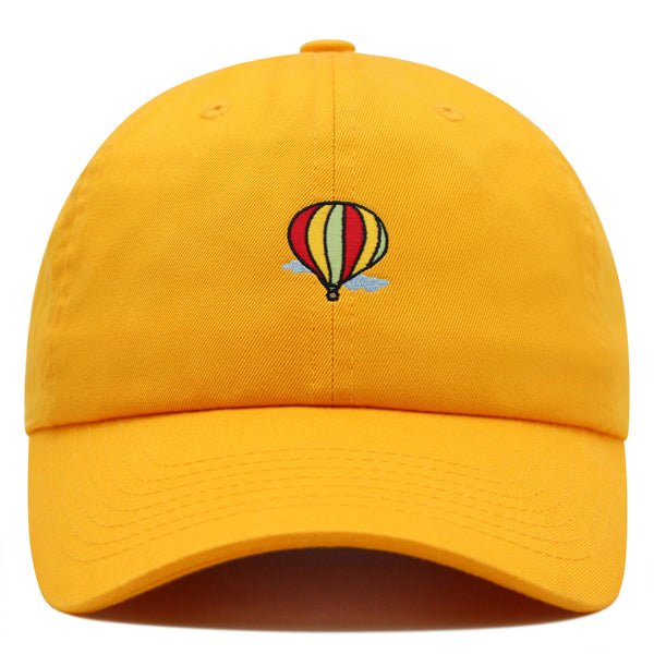 Hot Air Ballon Premium Dad Hat Embroidered Baseball Cap Travel Sky