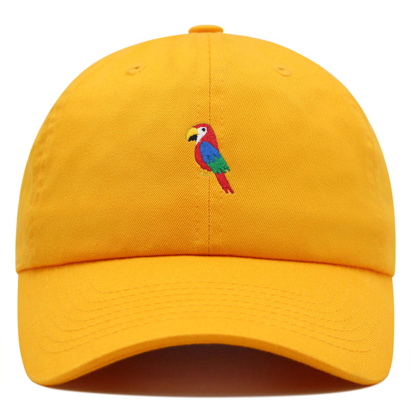 Parrot Premium Dad Hat Embroidered Baseball Cap Bird Animal