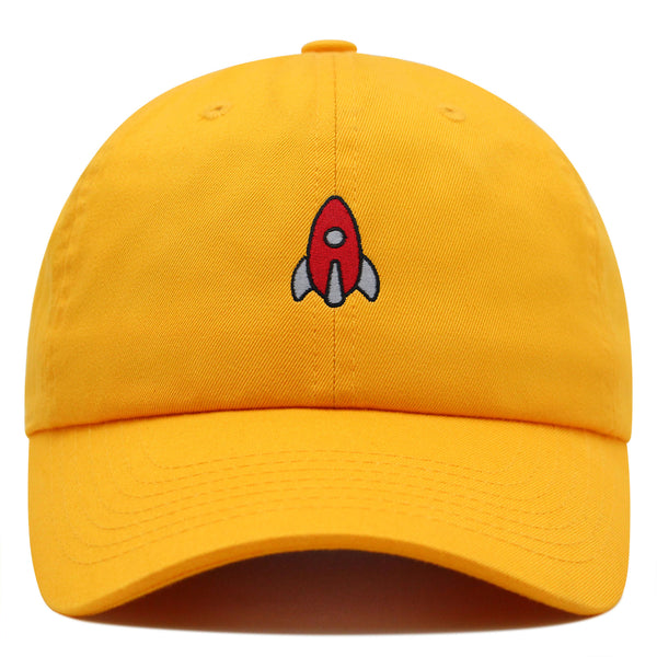 Rocket Premium Dad Hat Embroidered Baseball Cap Power Launcher