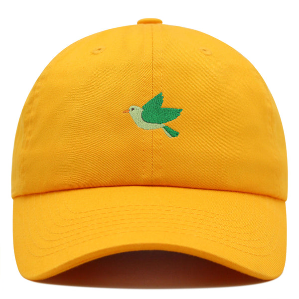 Bird  Premium Dad Hat Embroidered Baseball Cap Green