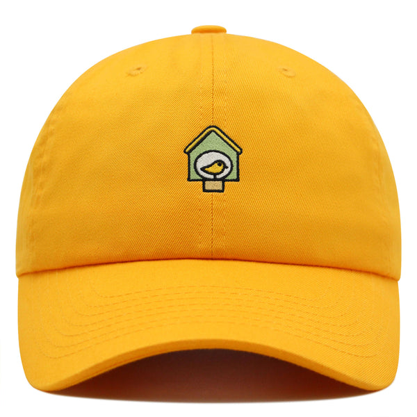 Birdhouse  Premium Dad Hat Embroidered Baseball Cap Cute