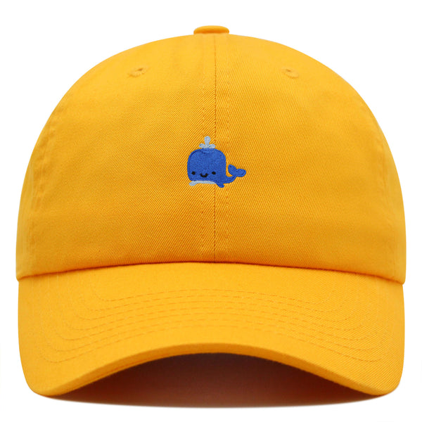 Party Whale  Premium Dad Hat Embroidered Baseball Cap Cute