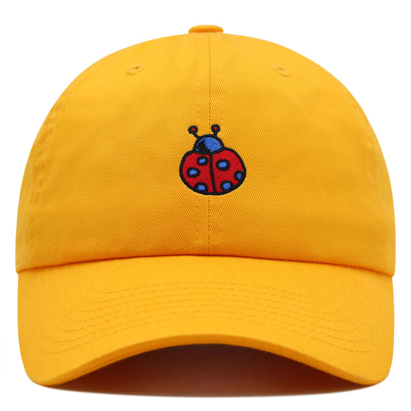 Ladybug Premium Dad Hat Embroidered Baseball Cap Cute