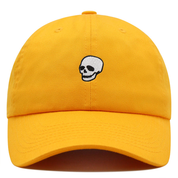 Skeleton  Premium Dad Hat Embroidered Baseball Cap Skull