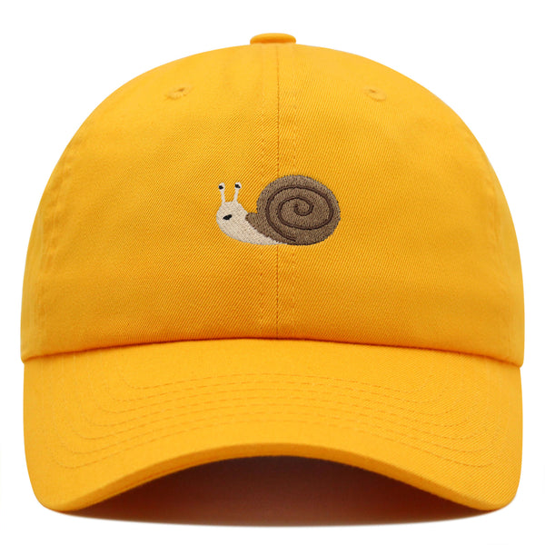 Snail Premium Dad Hat Embroidered Baseball Cap Cute