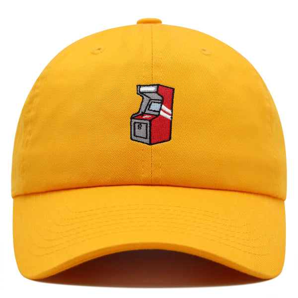 Retro Game Machine Premium Dad Hat Embroidered Baseball Cap Funny