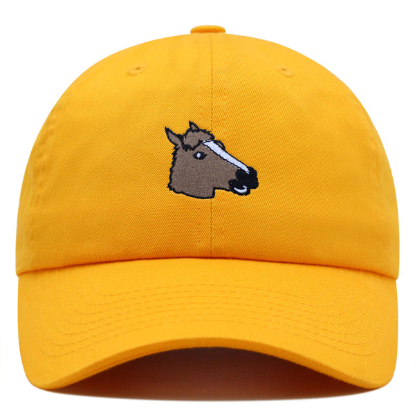 Horse Mask  Premium Dad Hat Embroidered Baseball Cap Costume