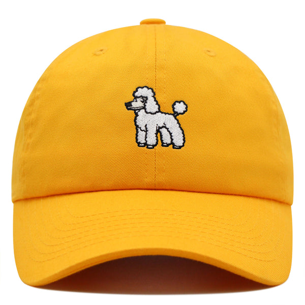 Fancy Poodle  Premium Dad Hat Embroidered Baseball Cap Puppies