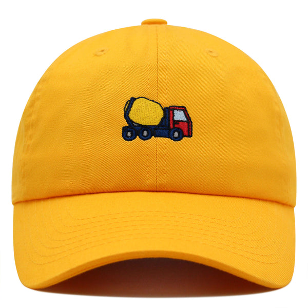 Cement Mixer Premium Dad Hat Embroidered Baseball Cap Funny