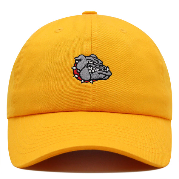 Bulldog Premium Dad Hat Embroidered Baseball Cap Angry