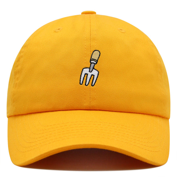 Plant Fork Premium Dad Hat Embroidered Baseball Cap Tool