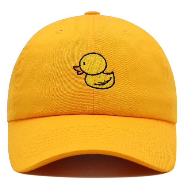 Duck  Premium Dad Hat Embroidered Baseball Cap Cute bird