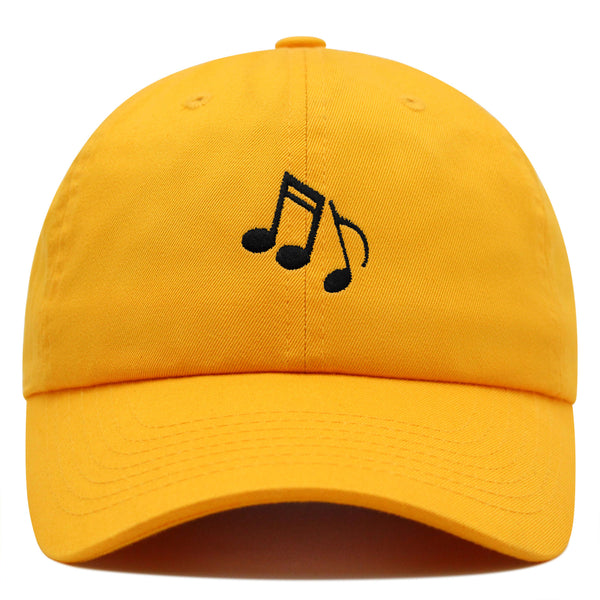 Music Premium Dad Hat Embroidered Baseball Cap Symbol