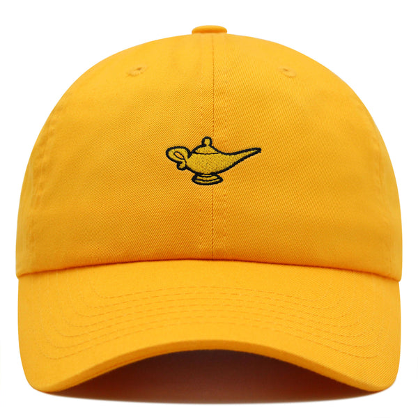 Genie Lamp Premium Dad Hat Embroidered Baseball Cap Magic Lamp