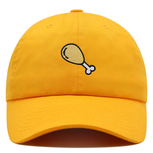 Chicken Drumstick Premium Dad Hat Embroidered Baseball Cap Foodie